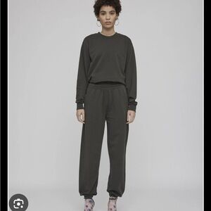 Les Girls Les Boys Sweat Set pants and crewneck sweatshirt